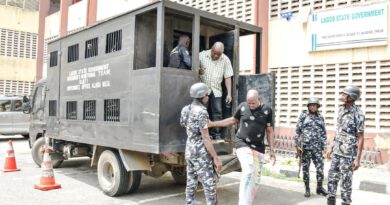 LAGOS TASKFORCE DEMOLISHES SHANTIES AT REGIONAL ROAD, LEKKI