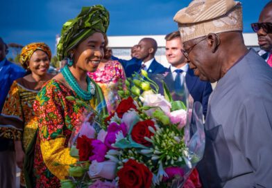 PRESIDENT TINUBU ARRIVES ROME