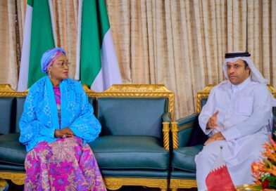 FIRST LADY OLUREMI TINUBU RECEIVES QATARI AMBASSADOR TO NIGERIA