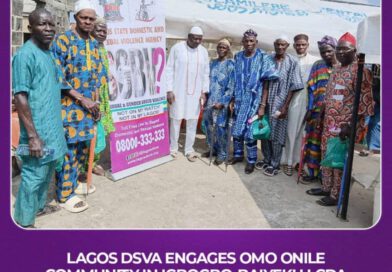 DSVA CONDUITS OUTREACH AT OMO ONILE COMMUNITY, BAIYEKU IGBOGBO LCDA, IKORODU