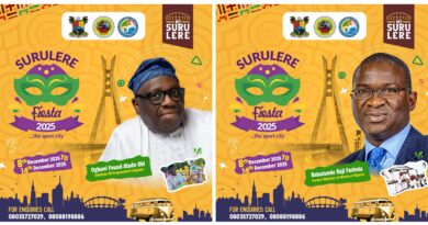 Surulere Set to Host Star-Studded Fiesta 2025, December 8–14