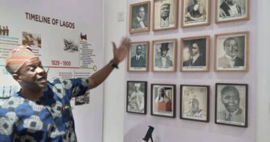 Photo News: Akinlawon Adams Unveils Gelede Mask at Onikan Museum, Promotes Lagos Cultural Heritage