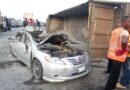 MOTORIST KILLED, WIFE CRITICALLY INJURED AS GRANITE-LADEN TRUCK TOPPLES ONTO TOYOTA SALOON CAR AT ELEKO JUNCTION ALONG LEKKI–AJAH EXPRESSWAY