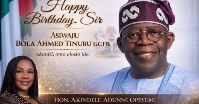 Adunni Hails Tinubu’s Leadership on Birthday, Praises Reforms and Global Recognition Adunni Hails Tinubu’s Leadership on Birthday, Praises Reforms and Global Recognition