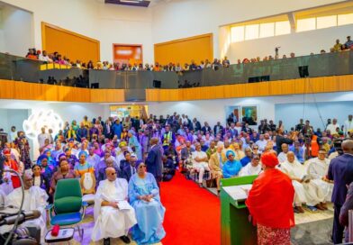 “…While We Legislate for the People, We Ultimately Remain Accountable to God” — First Lady Oluremi Tinubu Commissions National Assembly Christian Chapel