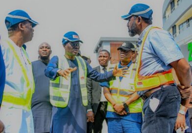 Photo News: Sanwo-Olu Tours Multi-Agency Building, Lagos GIS Centre Construction at Alausa