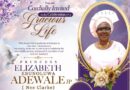 BIOGRAPHY OF PRINCESS ELIZABETH EBUNOLUWA ADEWALE (NEE CLARKE)