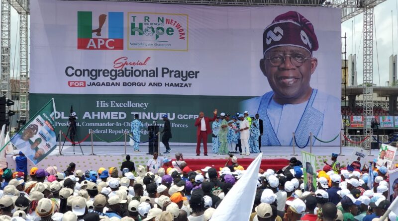 Lagos APC Endorses Tinubu, Hamzat as 50,000 Party Members Rally Behind 2027 Ambitions