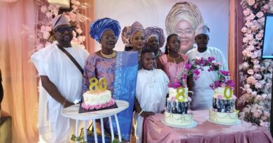 80 Years of Grace: Family, Friends Celebrate Matriarch Matilda Oluyode in Grand Style