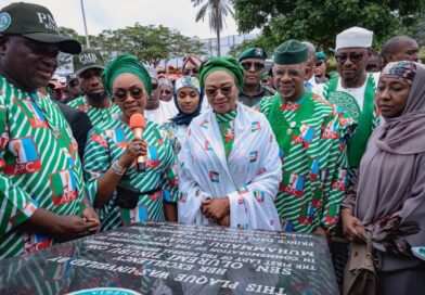 First Lady Oluremi Tinubu commission landmark projects in Ogun state, flag-off National Community Food Bank Program for South-West