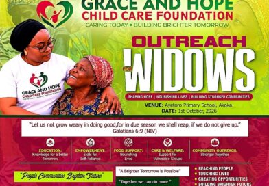 Grace and Hope Foundation to Reach Out to Widows in Lagos Community Grace and Hope Foundation to Reach Out to Widows in Lagos Community