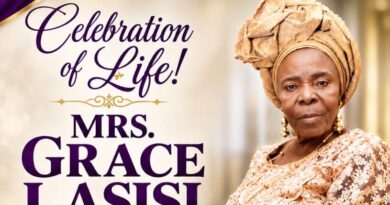 Family, Friends Pay Last Respect to Late Mrs Grace Lasisi at 83