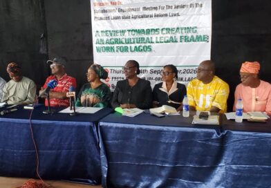 LASG Reviews Agricultural Laws to Boost Food Security, Investment, Innovation LASG Reviews Agricultural Laws to Boost Food Security, Investment, Innovation