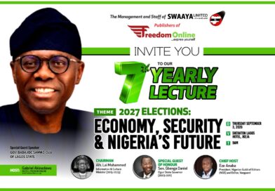 Sanwo-Olu, Lai Mohammed, Gbenga Daniel, others to attend 7th Freedom Online lecture Thursday